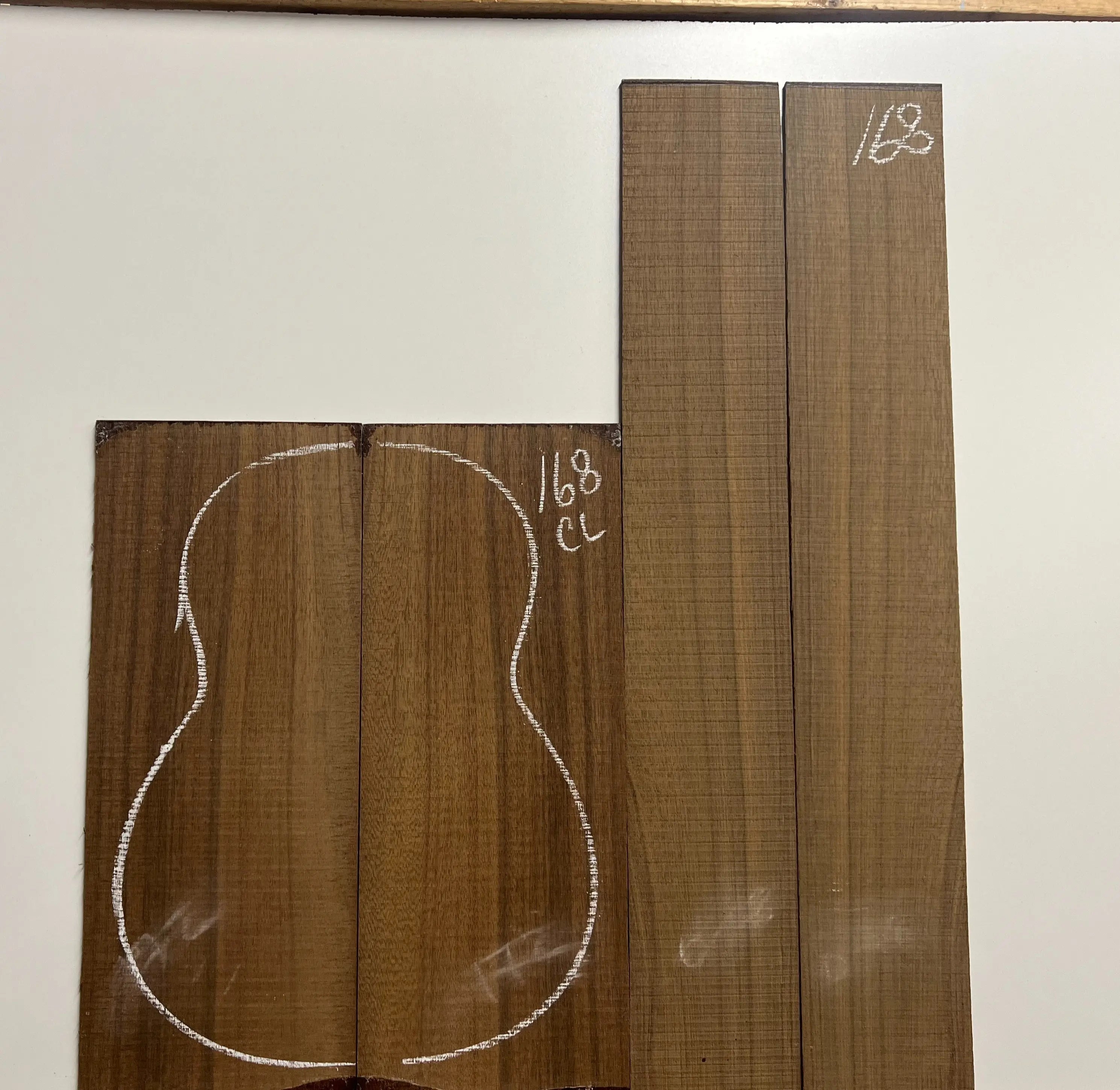 Indian Laurel Classical Guitar Back and Side Set #168 - Exotic Wood Zone - Buy online Across USA 