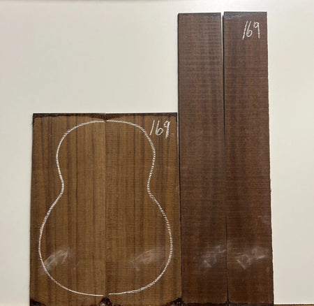 Indian Laurel Classical Guitar Back and Side Set #169 - Exotic Wood Zone - Buy online Across USA 