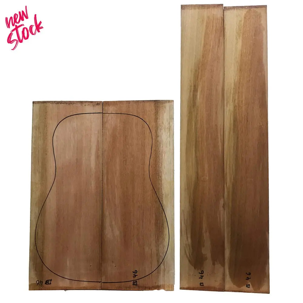 Cuban Mahogany Dreadnought/Classical Guitar Back &amp; Side Book Matched Sets - Exotic Wood Zone - Buy online Across USA 