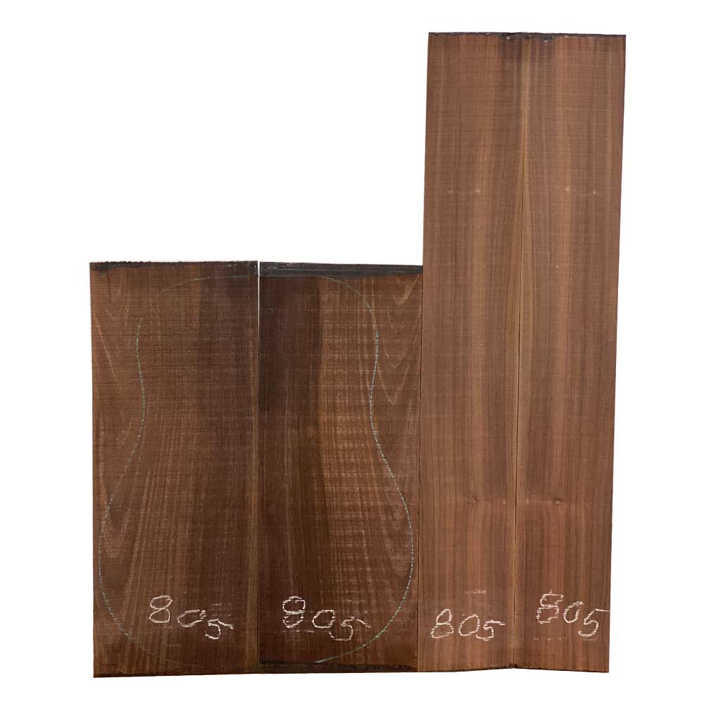 Lot Of 10, Indian Rosewood Classical/Dreadnought BC Grade Guitar Back &amp; Side Sets - Exotic Wood Zone - Buy online Across USA 