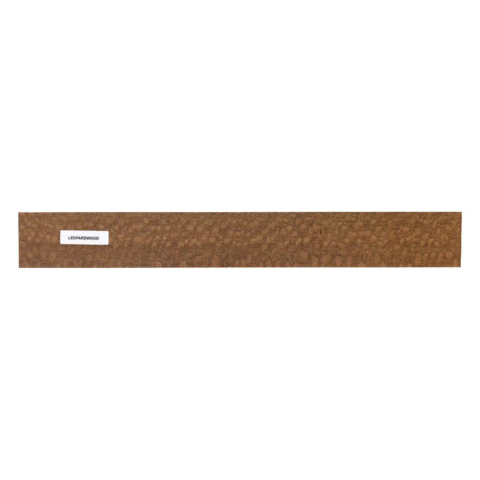 Leopardwood Lumber Board - 3/4" x 4" (2 Pieces) - Exotic Wood Zone 