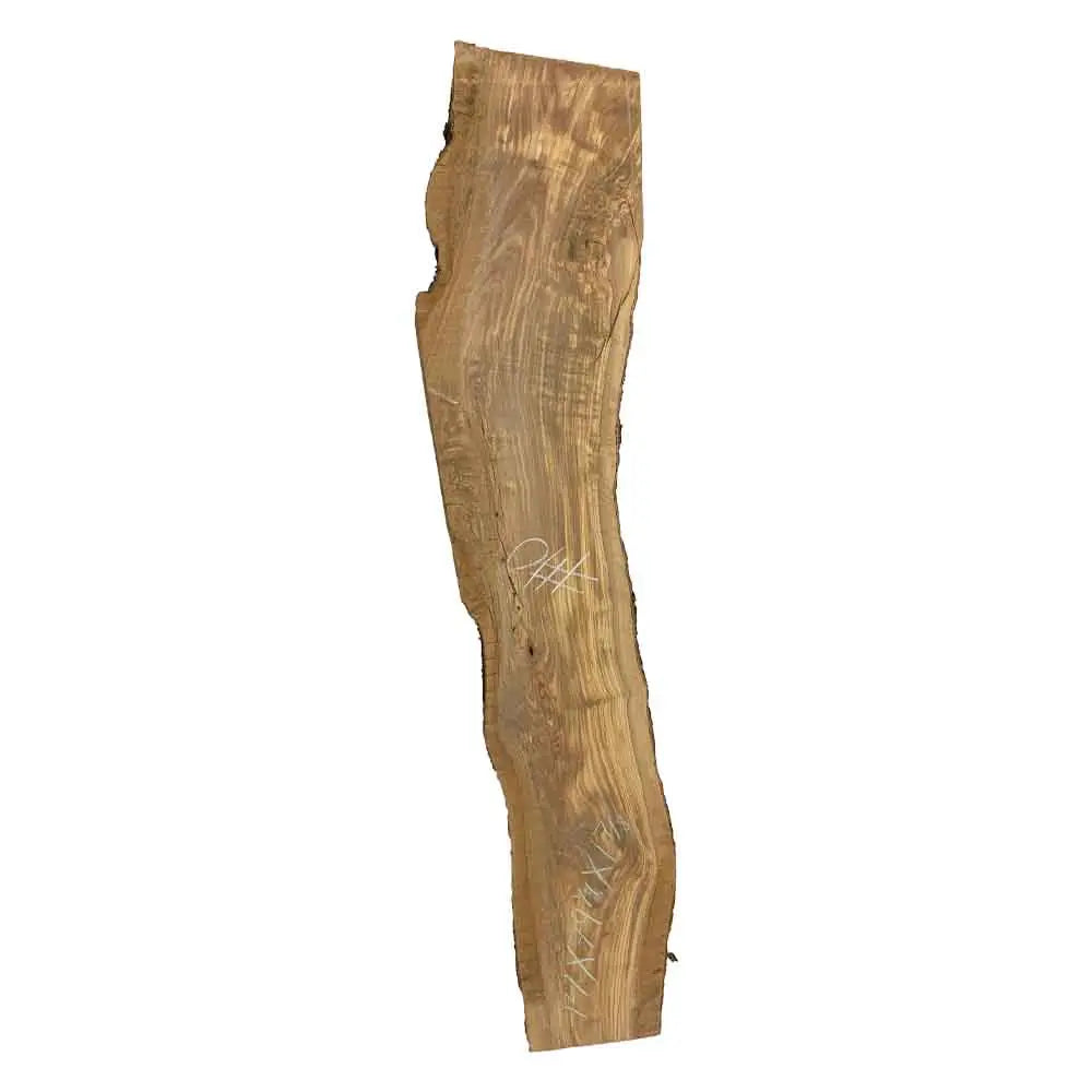 Beautiful Olivewood Live Edge Slab - 79-1/4" x 14" x 1-7/8", #10 - Exotic Wood Zone - Buy online Across USA 