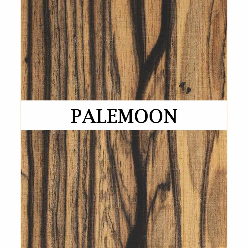 Exotic Palemoon Ebony Tail Piece 8-1/2&quot; x 3-1/2&quot; x 0.6&quot; - Exotic Wood Zone - Buy online Across USA 