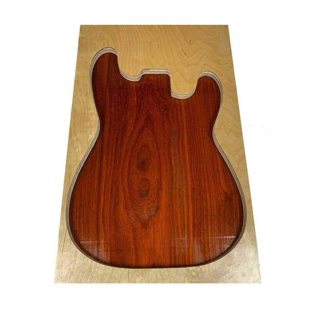 Padauk Guitar Body Blanks- Single Piece Body, 21&quot; x 14&quot; x 2&quot; - Exotic Wood Zone - Buy online Across USA 