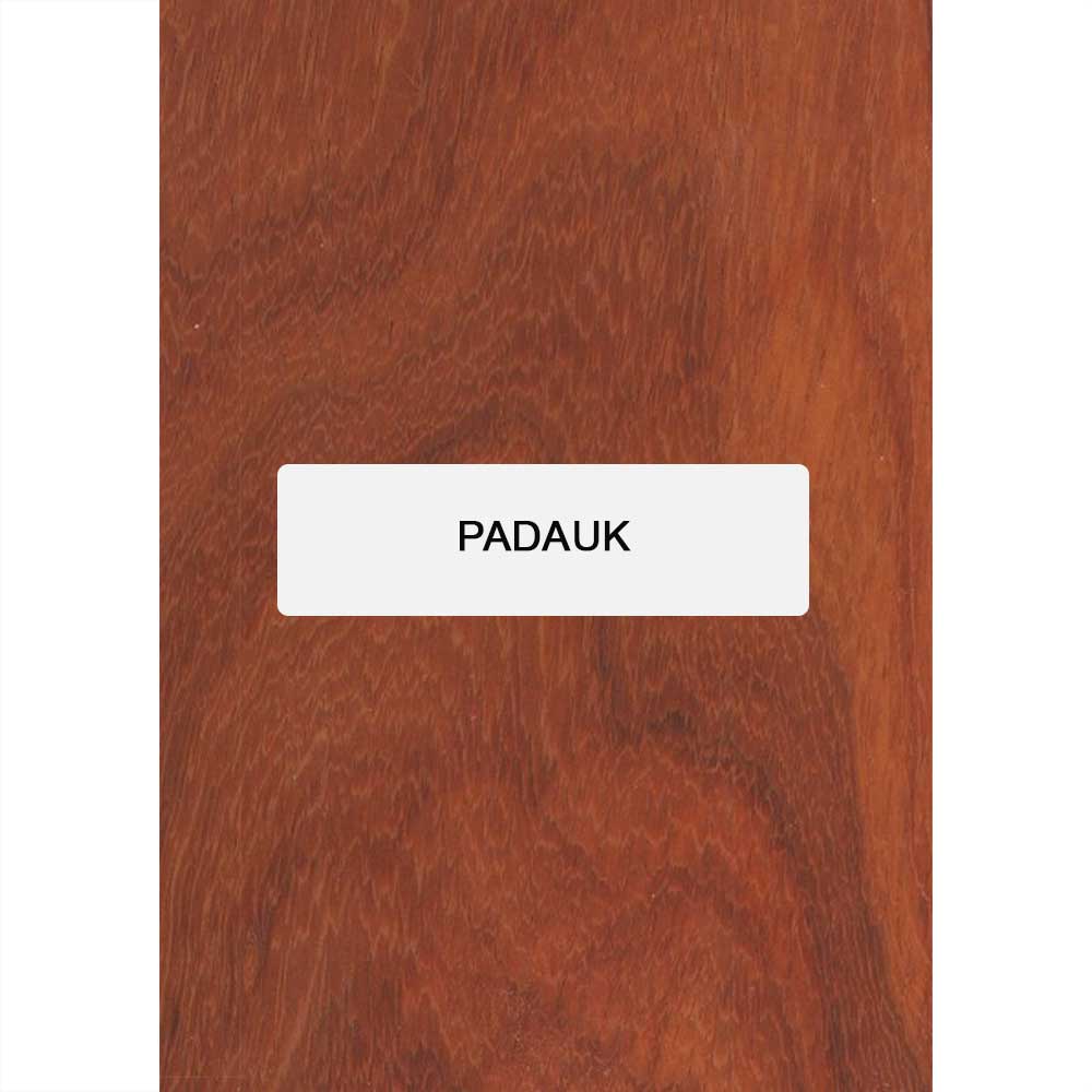 Padauk Wood Knife Blanks/Knife Scales 5&quot;x1-1/2&quot;x1&quot; - Exotic Wood Zone - Buy online Across USA 
