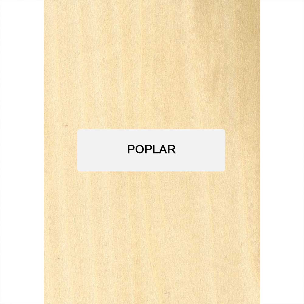 Yellow Poplar Lumber Board 3/4&quot; x 6&quot; (2 Pieces) - Exotic Wood Zone - Buy online Across USA 