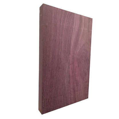 Purpleheart Guitar Body Blanks- 2 Pieces Glued, 21&quot; x 14&quot; x 2&quot; - Exotic Wood Zone 