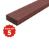 Combo Pack 5,  Purpleheart Lumber board - 3/4” x 2” x 16” - Exotic Wood Zone - Buy online Across USA 