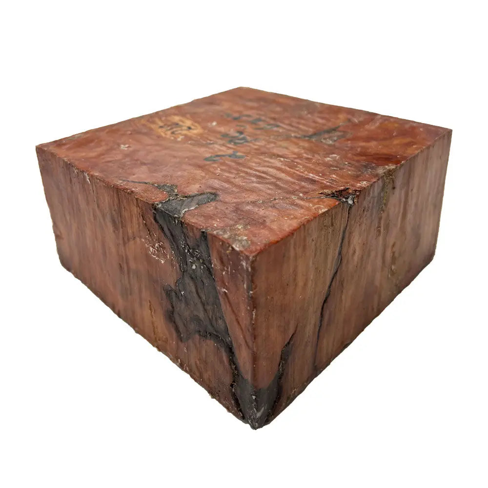 Red Coolibah Burl Bowl 6" x 6" x 3" - 2 lbs  #212 - Exotic Wood Zone - Buy online Across USA 