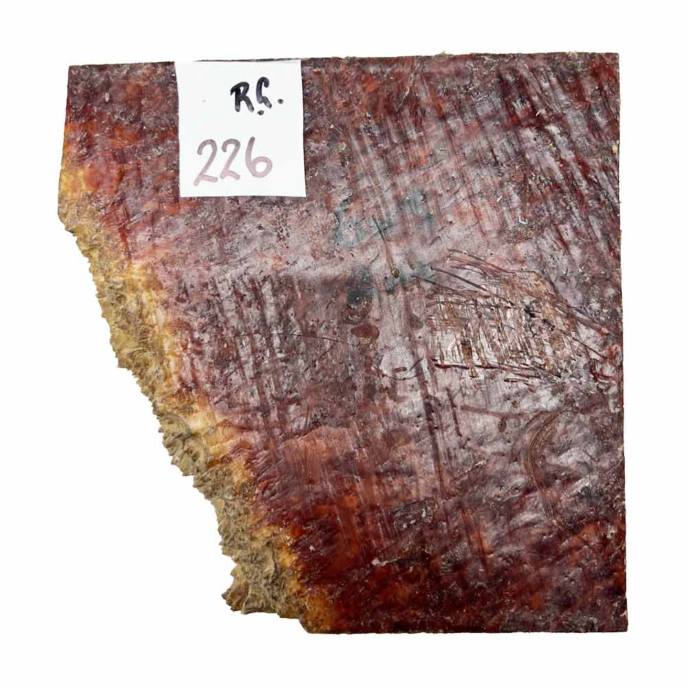 Red Coolibah Burl Bowl 6" x 6" x 3" 2 lbs  #226 - Exotic Wood Zone - Buy online Across USA 