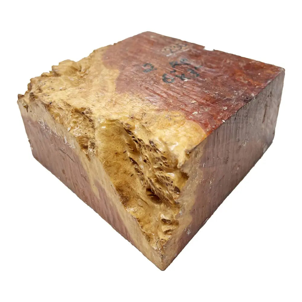 Red Coolibah Burl Bowl 6" x 6" x 3" 2 lbs  #230 - Exotic Wood Zone - Buy online Across USA 