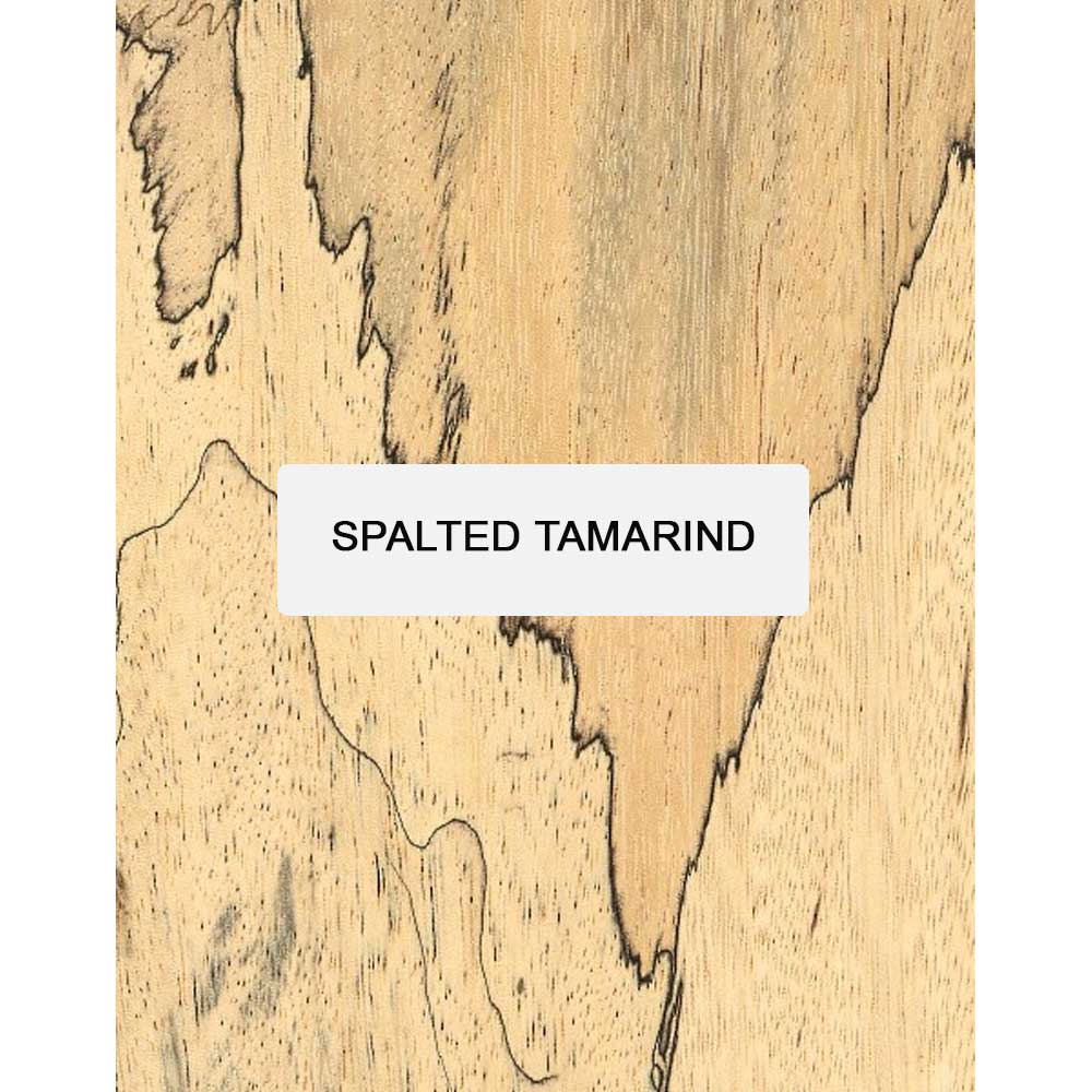 Spalted Tamarind Lumber Board - 3/4&quot; x 2&quot; (4 Pieces) - Exotic Wood Zone - Buy online Across USA 