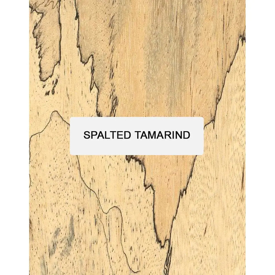 Spalted Tamarind Lumber Board - 3/4" x 2" (4 Pieces) - Exotic Wood Zone - Buy online Across USA 