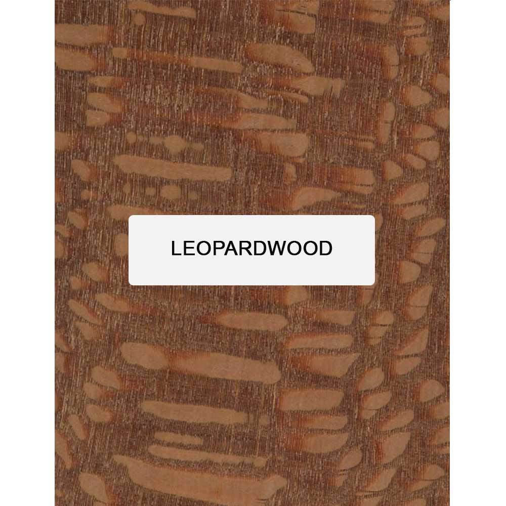 Leopardwood Thin Stock Lumber Boards Wood Crafts - Exotic Wood Zone