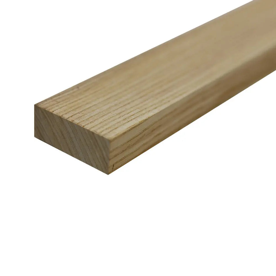 Whit Ash Lumber Board - 3/4" x 6" (2 Pieces) - Exotic Wood Zone 