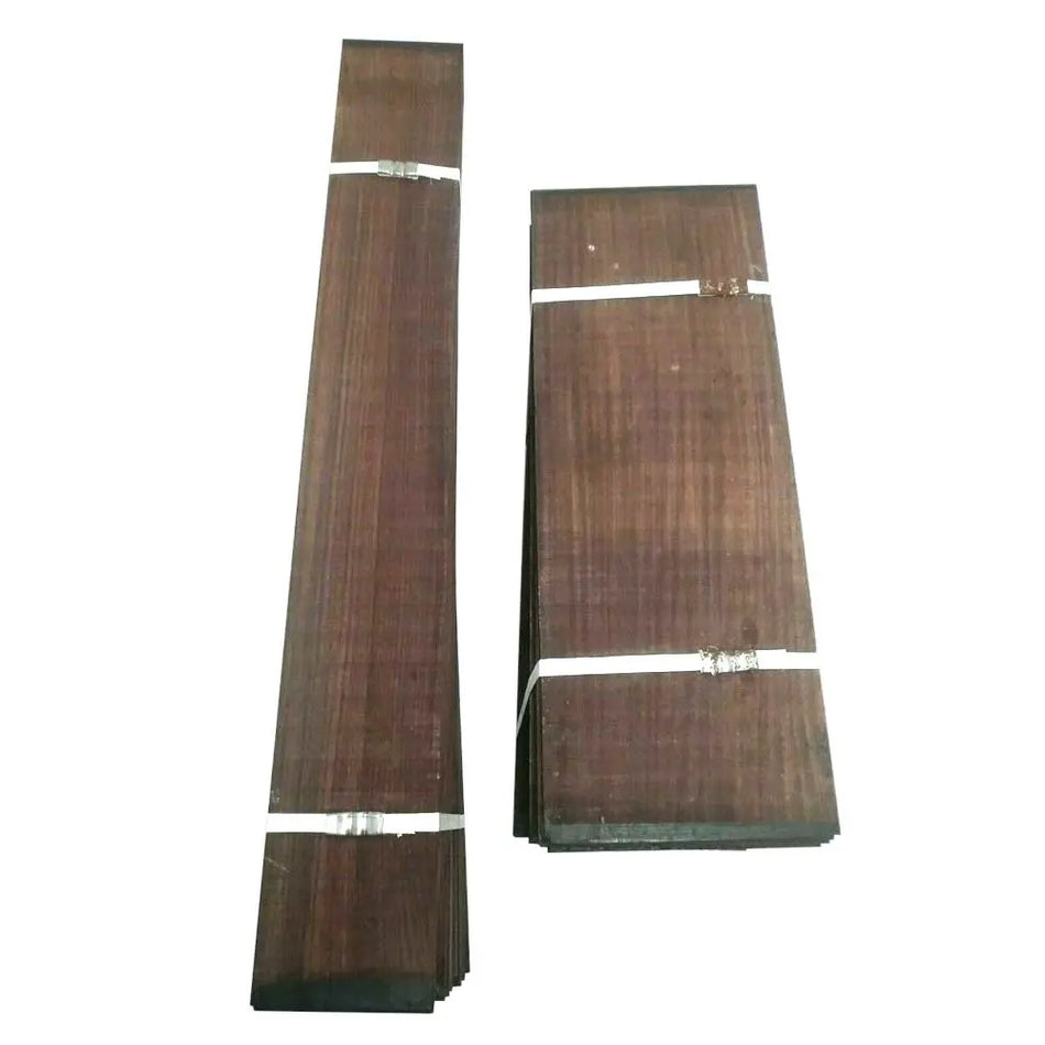 Lot Of 10, Guitar Back & Side Classical Rosewood Book Match - Exotic Wood Zone 