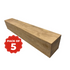 Combo Pack 5, Yellow Tamarind Turning Blanks 12” x 1” x 1” - Exotic Wood Zone - Buy online Across USA 
