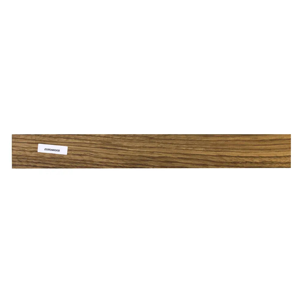 Zebrawood Lumber Board - 3/4&quot; x 2&quot; (4 Pieces) - Exotic Wood Zone 
