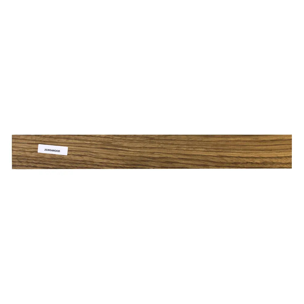 Zebrawood Lumber Board - 3/4" x 2" (4 Pieces) - Exotic Wood Zone 