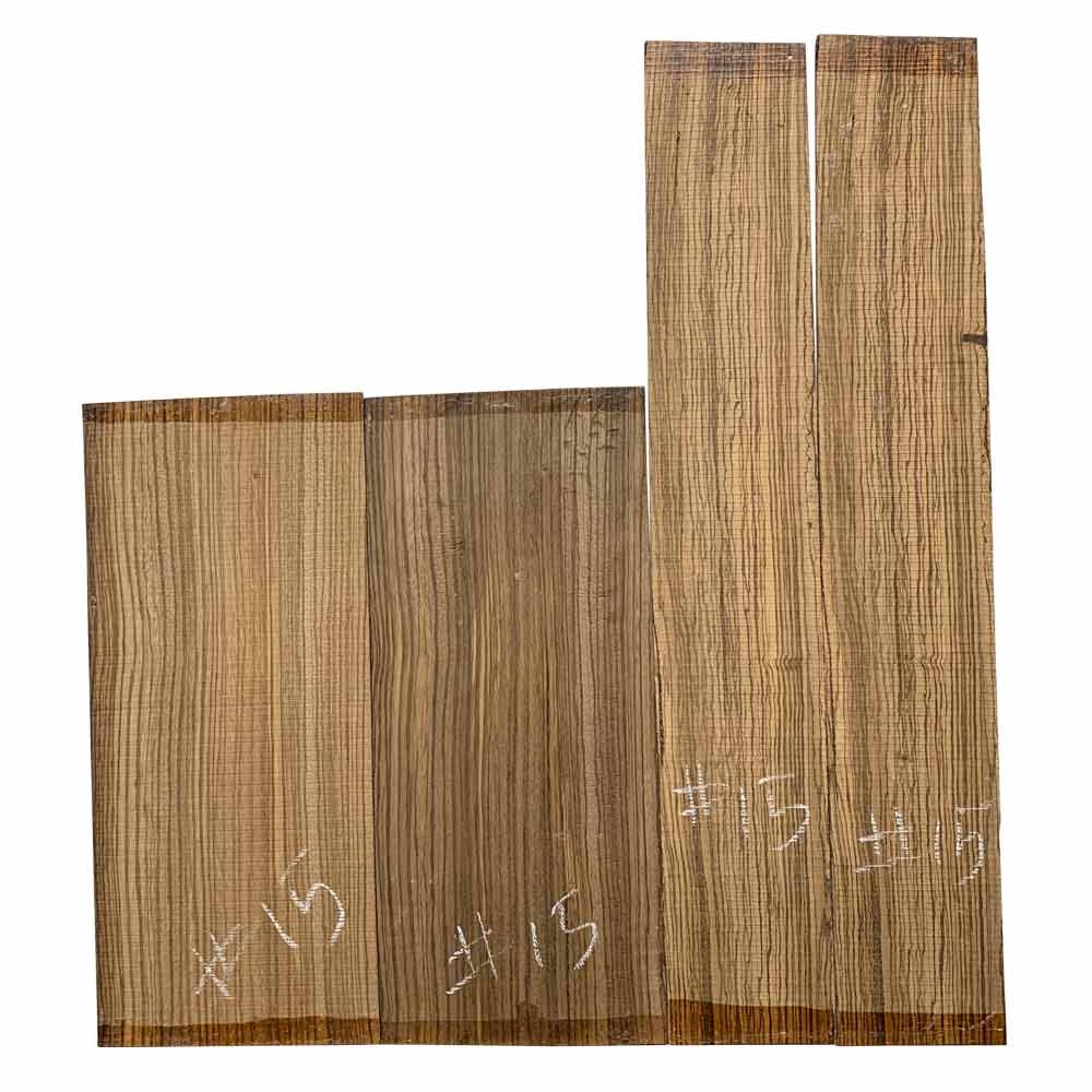 Zebrawood Classical Guitar Back &amp; Side Sets - Exotic Wood Zone - Buy online Across USA 