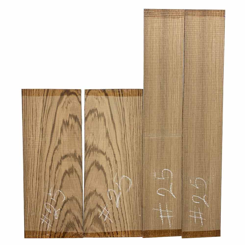 Zebrawood Dreadnought Guitar Back &amp; Side Sets - Exotic Wood Zone - Buy online Across USA 