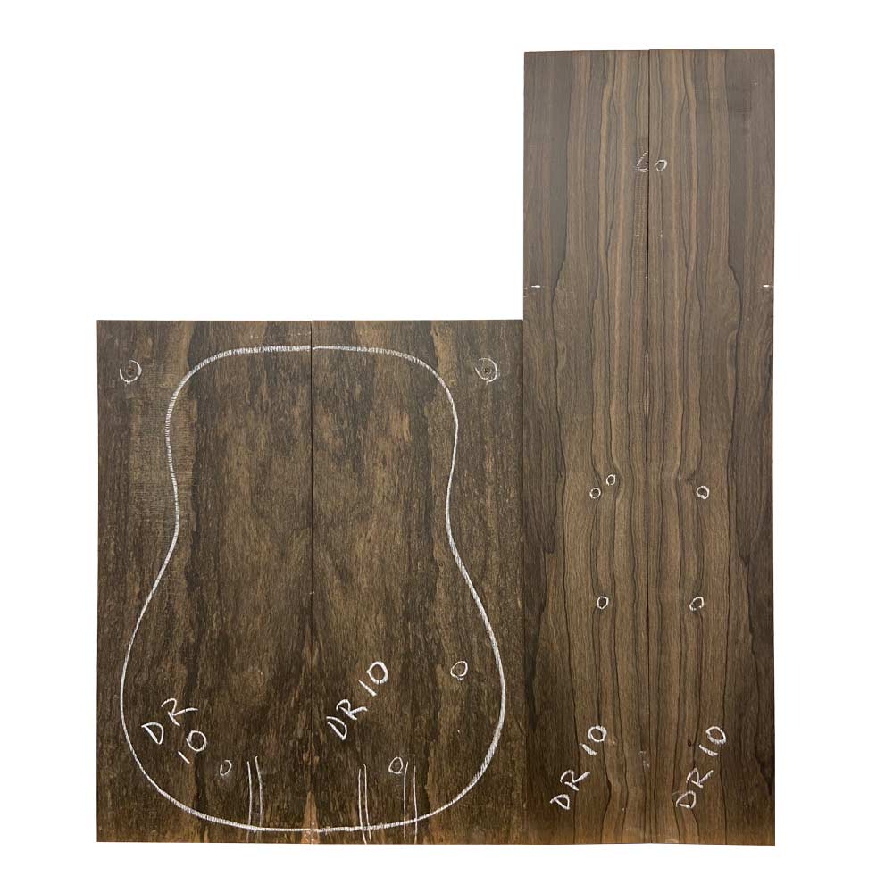 Beautiful Ziricote Dreadnought/Classical Guitar Back &amp; Side Sets - Exotic Wood Zone - Buy online Across USA 