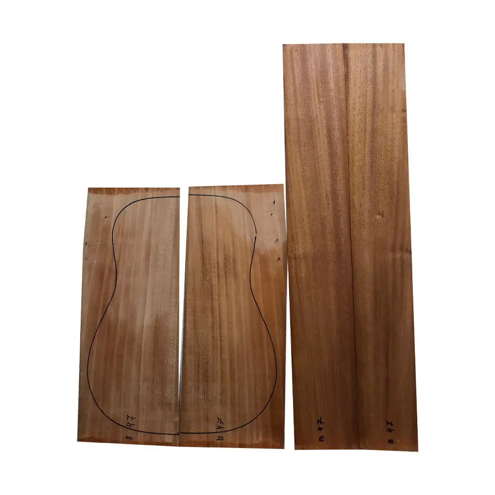 Cuban Mahogany Dreadnought/Classical Guitar Back &amp; Side Book Matched Sets - Exotic Wood Zone - Buy online Across USA 