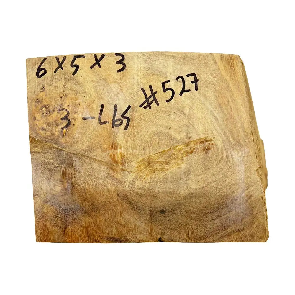 Chechen Burl Cap 6" x 5" x 3", 3.0 lbs |  #527 - Exotic Wood Zone - Buy online Across USA 