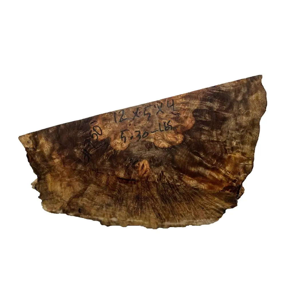 Chechen Burl Cap 12x5x4 inches, 5.3 lbs |  #750 - Exotic Wood Zone - Buy online Across USA 