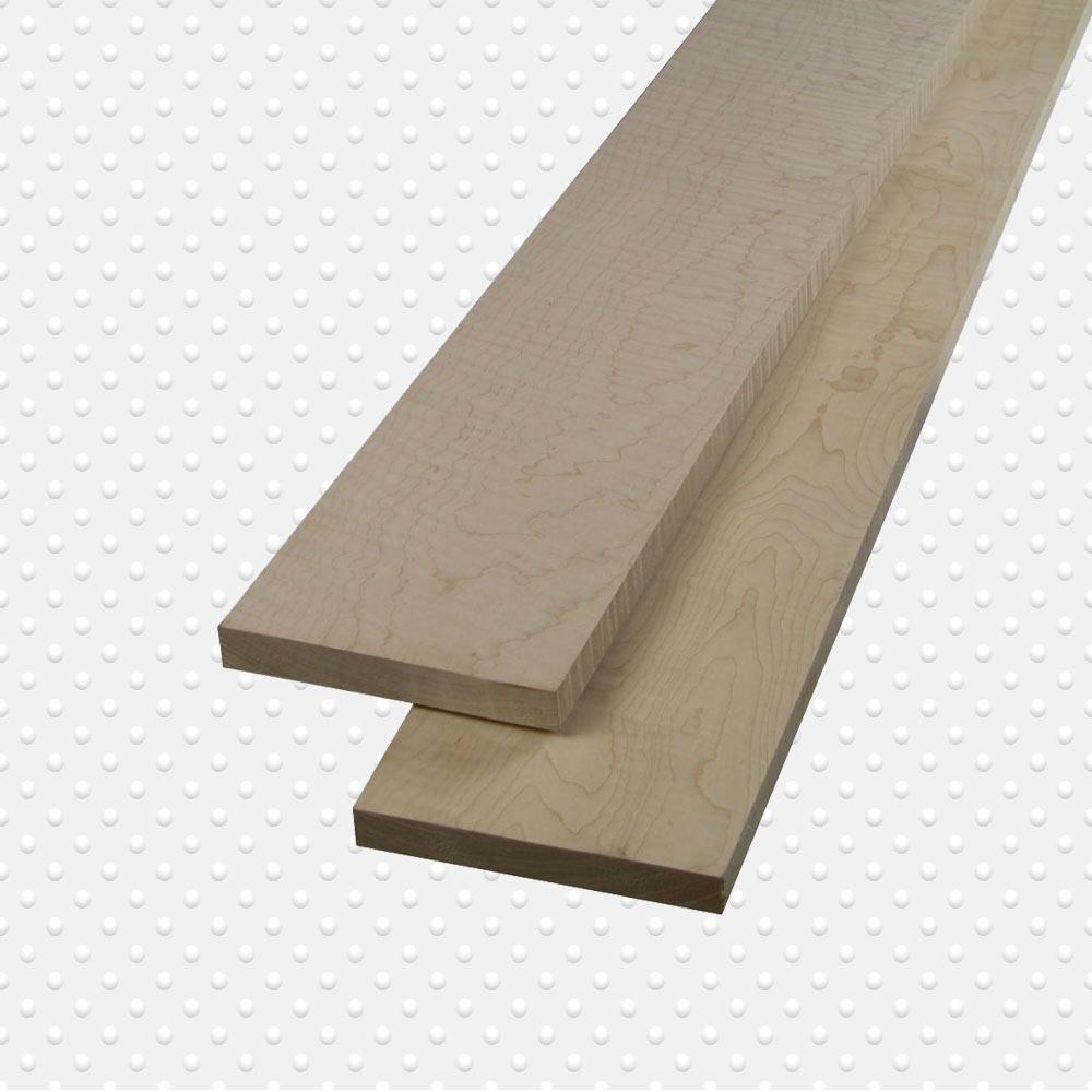 American Hardwood 4/4 Curly Hard Maple Lumber, Packs Measuring 10 to 500 Board. ft. - Exotic Wood Zone 