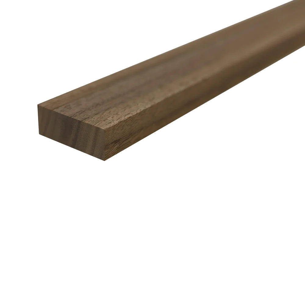 Combo Pack 10,  Black Walnut Lumber board - 3/4” x 2” x 18” - Exotic Wood Zone - Buy online Across USA 