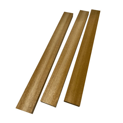 Pack of 3, Neck Blanks Combo Pack 30” x 3” x 1” | 30” x 4” x 1” - Exotic Wood Zone - Buy online Across USA 