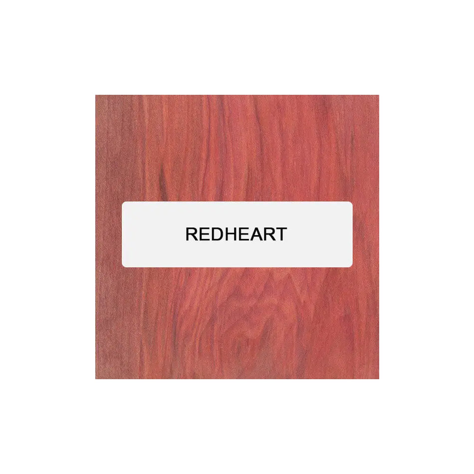 Redheart Wood Knife Blanks/Knife Scales Bookmatched 5"x1-1/2"x3/8" - Exotic Wood Zone - Buy online Across USA 