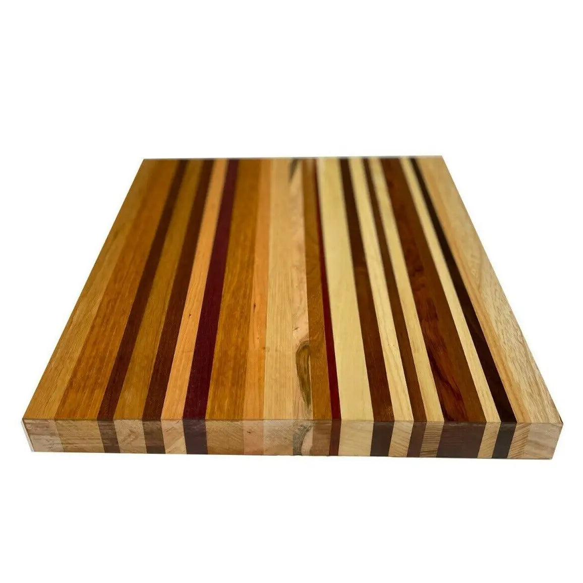 Pack Of 2, Unfinished Wild Grain Cutting Board Blocks/Chopping Boards - Exotic Wood Zone - Buy online Across USA 