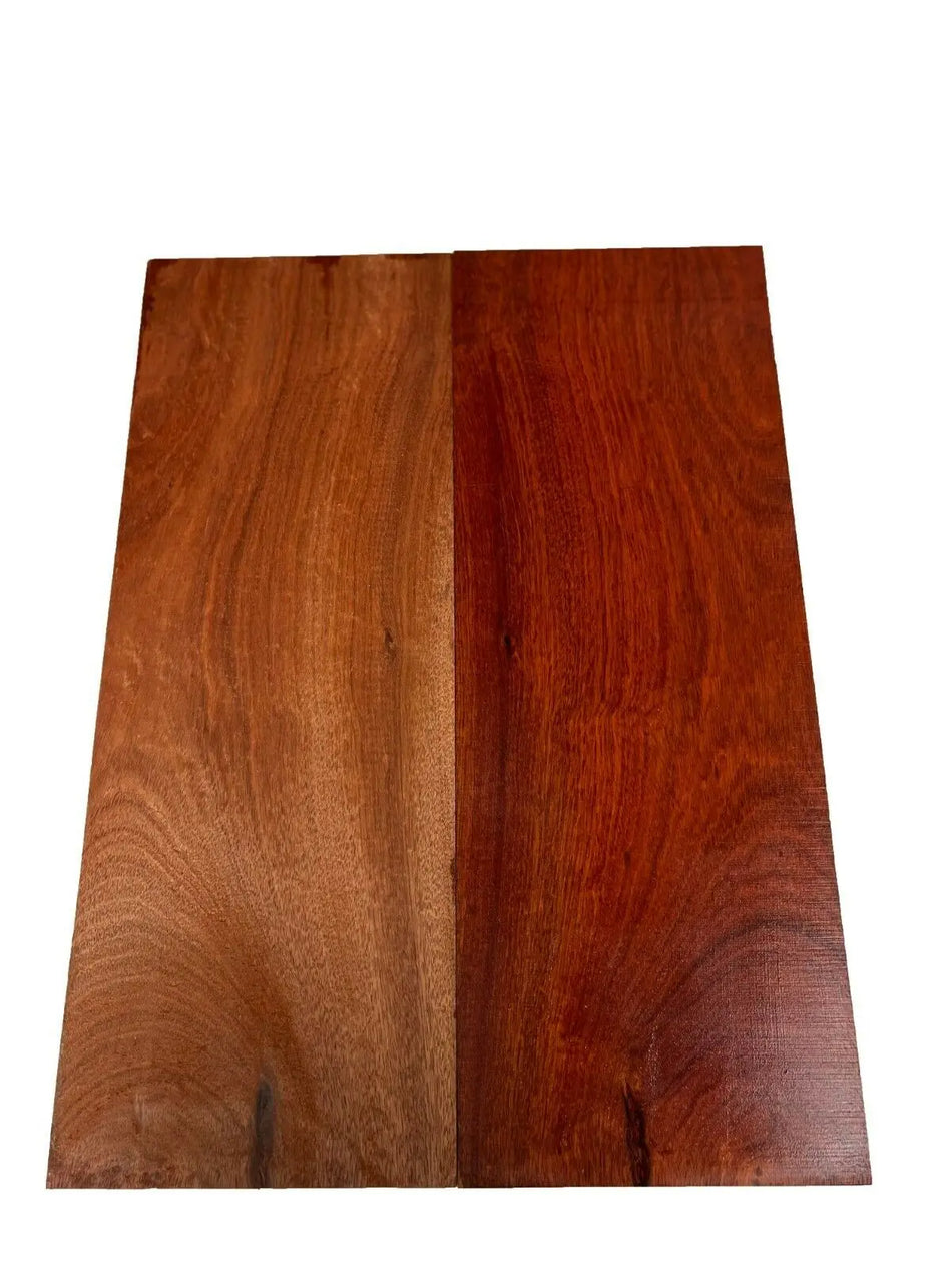 Bloodwood Electric Guitar Carved Tops/Plates | 21” x 7” x 5/8” | Book Matched Sets - Exotic Wood Zone - Buy online Across USA