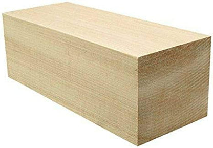 Pack of 3, Basswood Carving Wood Blocks Craft 2&quot; x 3&quot; x 12&quot; - Exotic Wood Zone - Buy online Across USA 