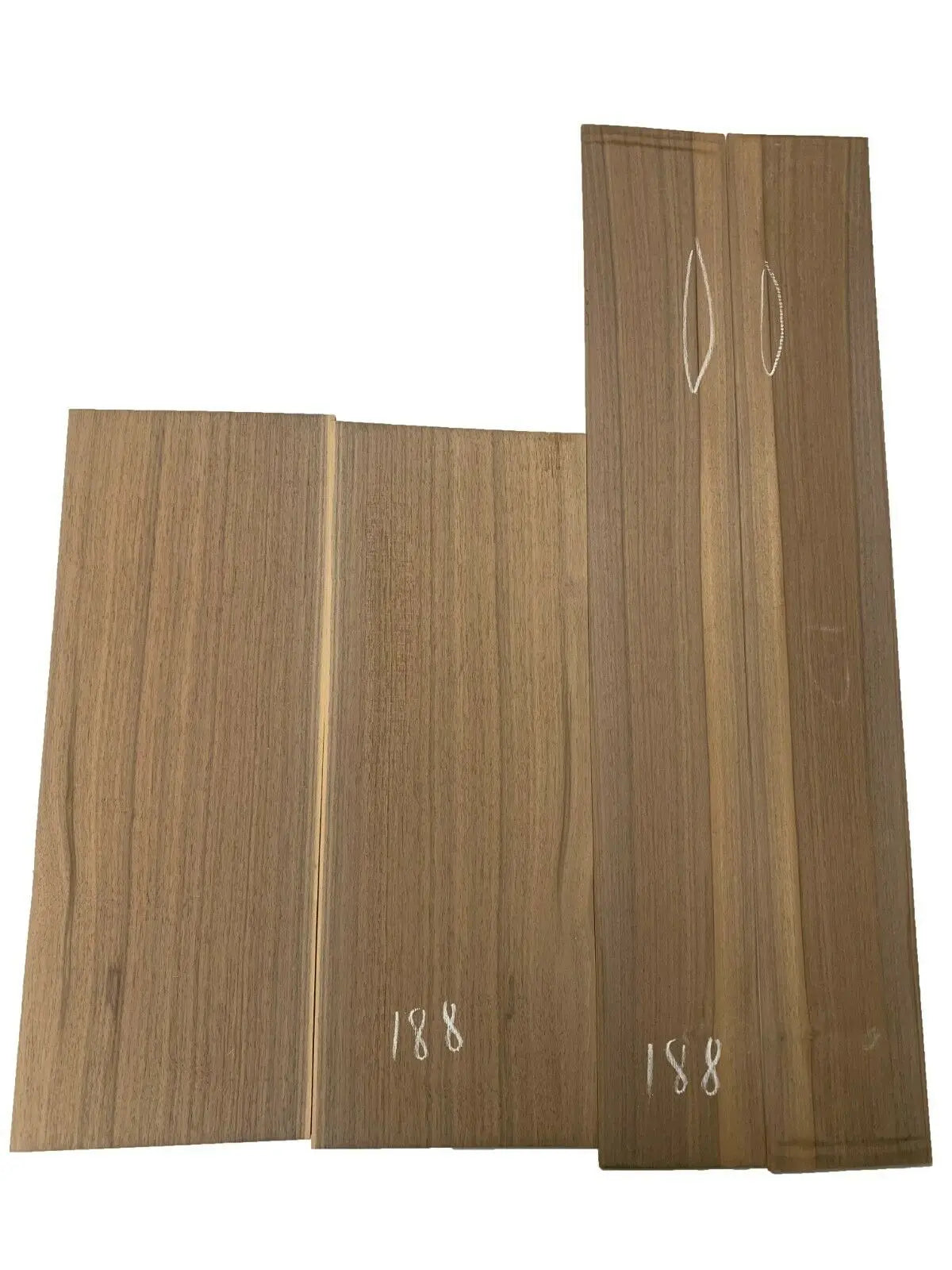 American Walnut Classical Guitar Back & Side Sets   - Exotic Wood Zone - Buy online Across USA 